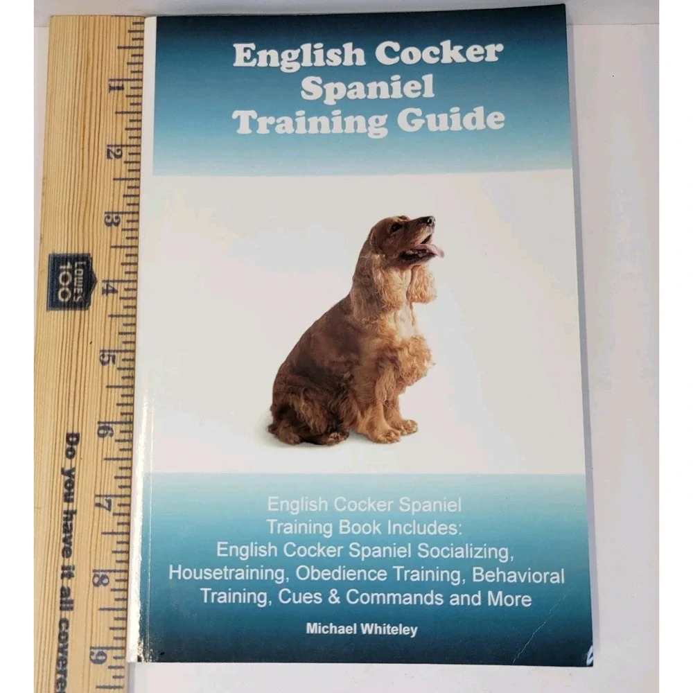 English Cocker Spaniel Training Guide Michael Whiteley Dog Care Teal Trade‎ PB